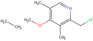 2-Chloromethyl-3,5-dimethyl-4-metho xypyridine hydrochloride